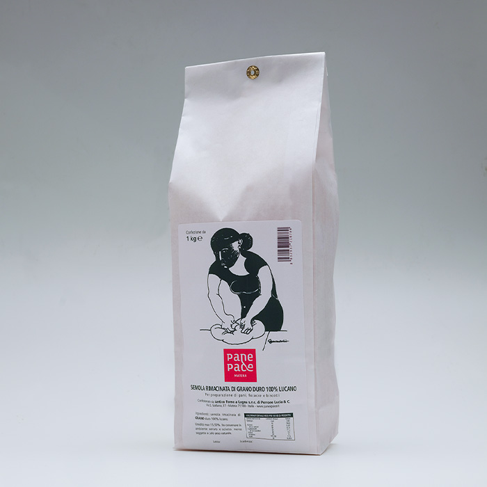 Farina integrale di grano duro 100% lucano - immagine 2