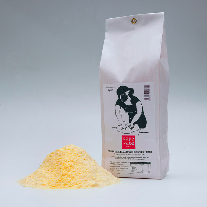 Semola di grano duro 100% lucano